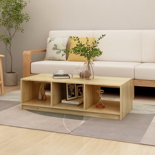 Massivholz kiefer couchtisch - massivholz,
