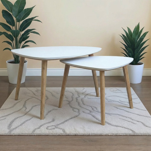 Beistelltisch 2er set - beistelltisch,