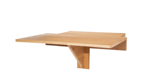 Holz wand klapptisch - holz, schwebend