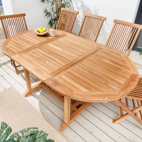 Ausziehbarer gartentisch - ausziehbarer,
