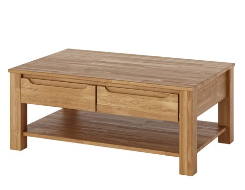 Couchtisch eiche massivholz - couchtisch,
