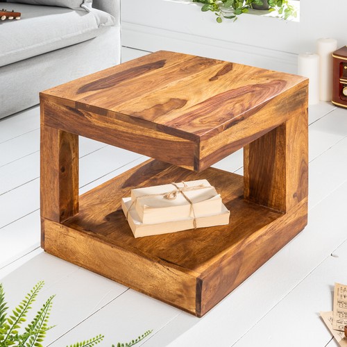 Massivholz edelholz couchtisch - edelholz,